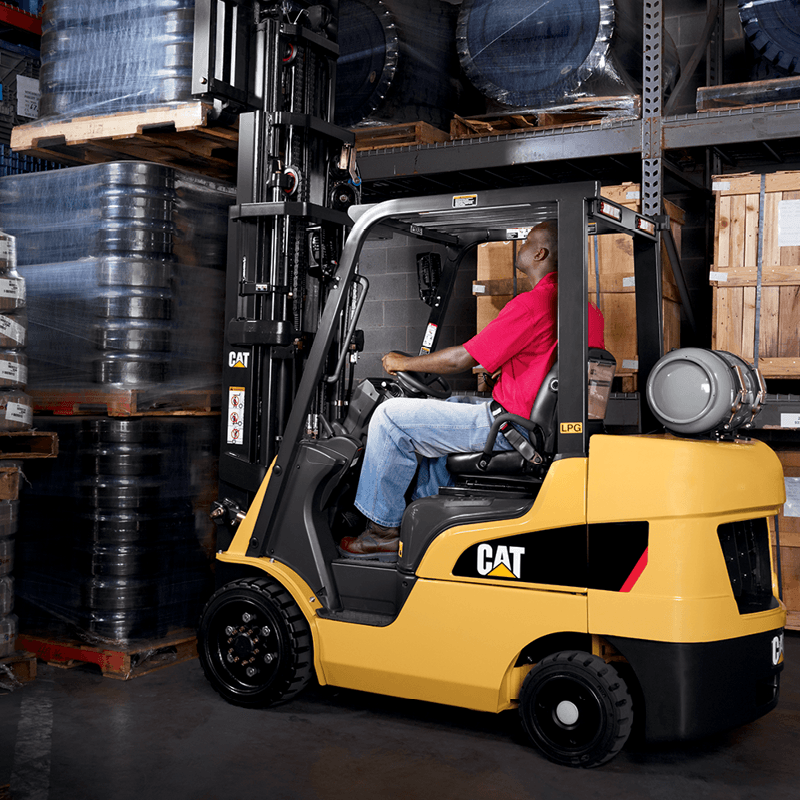 Class IV IC Cushion Cat Forklift Ring Power Lift Trucks