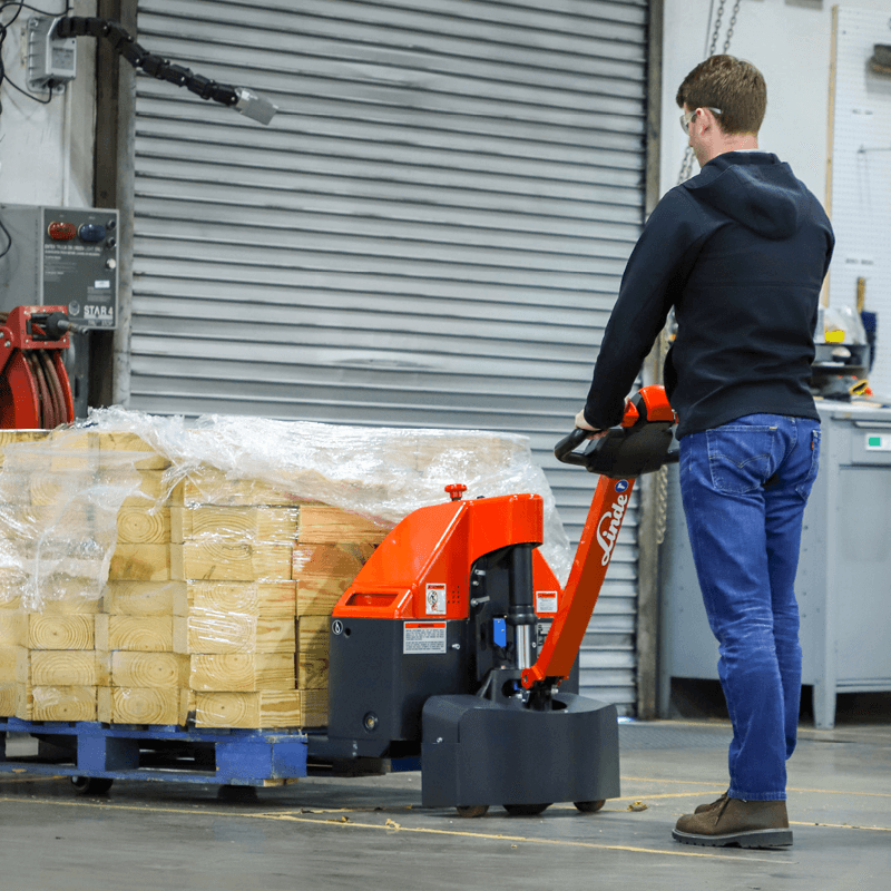 Class III Electric Hand Linde Forklift Ring Power Lift Trucks